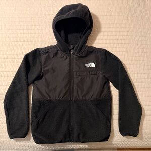 The North Face Black Hooded Fleece Jacket